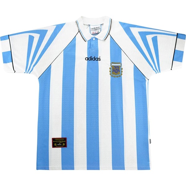 Tailandia Camiseta Argentina Primera Equipación Retro 1996 Azul